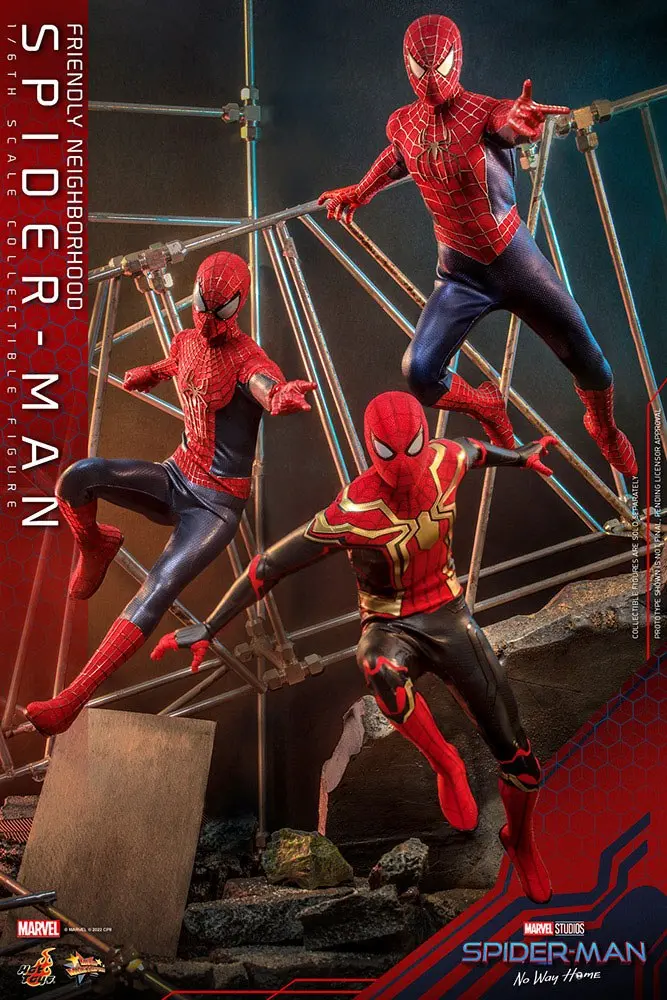 Spider-Man: No Way Home Movie Masterpiece akční figurka 1/6 Friendly Neighborhood Spider-Man 30 cm fotografii produktu