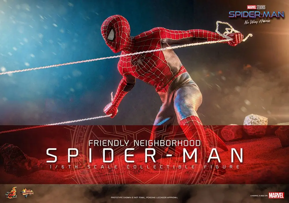 Spider-Man: No Way Home Movie Masterpiece akční figurka 1/6 Friendly Neighborhood Spider-Man 30 cm fotografii produktu