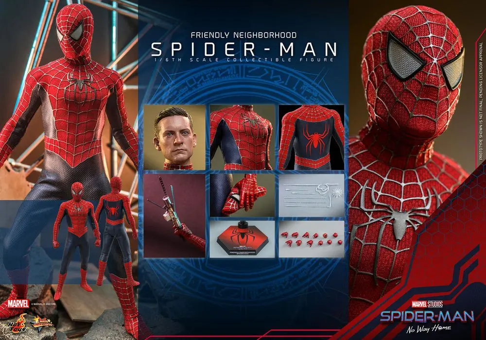 Spider-Man: No Way Home Movie Masterpiece akční figurka 1/6 Friendly Neighborhood Spider-Man 30 cm fotografii produktu