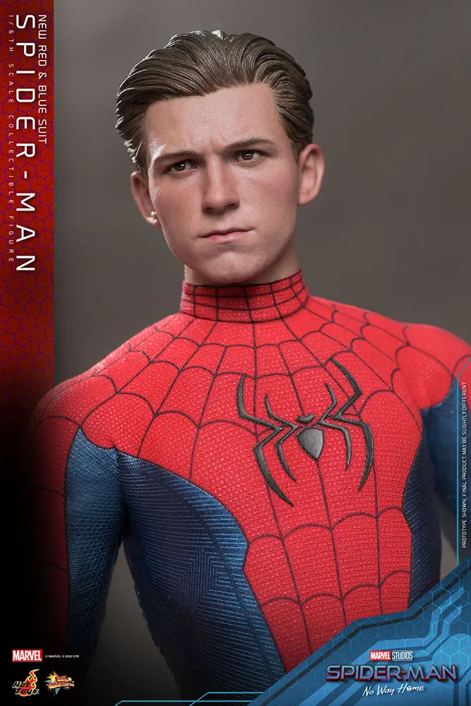 Spider-Man: No Way Home Movie Masterpiece akční figurka 1/6 Spider-Man (Nový červeno-modrý oblek) 28 cm fotografii produktu