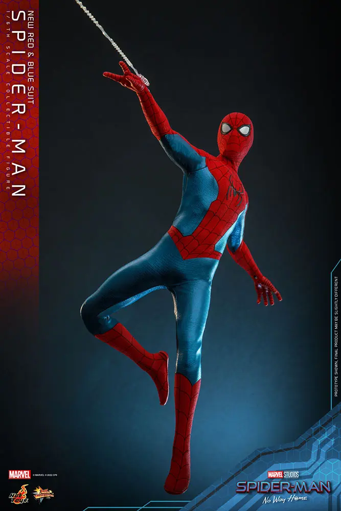 Spider-Man: No Way Home Movie Masterpiece akční figurka 1/6 Spider-Man (Nový červeno-modrý oblek) 28 cm fotografii produktu