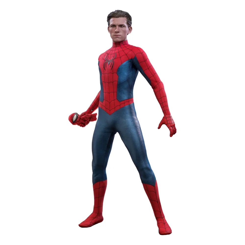 Spider-Man: No Way Home Movie Masterpiece akční figurka 1/6 Spider-Man (Nový červeno-modrý oblek) 28 cm fotografii produktu