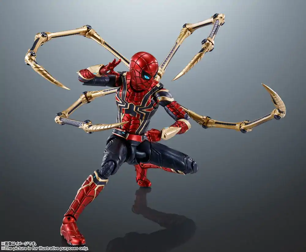 Spider-Man: No Way Home S.H. Figuarts Akční figurka Iron Spider-Man 15 cm fotografii produktu