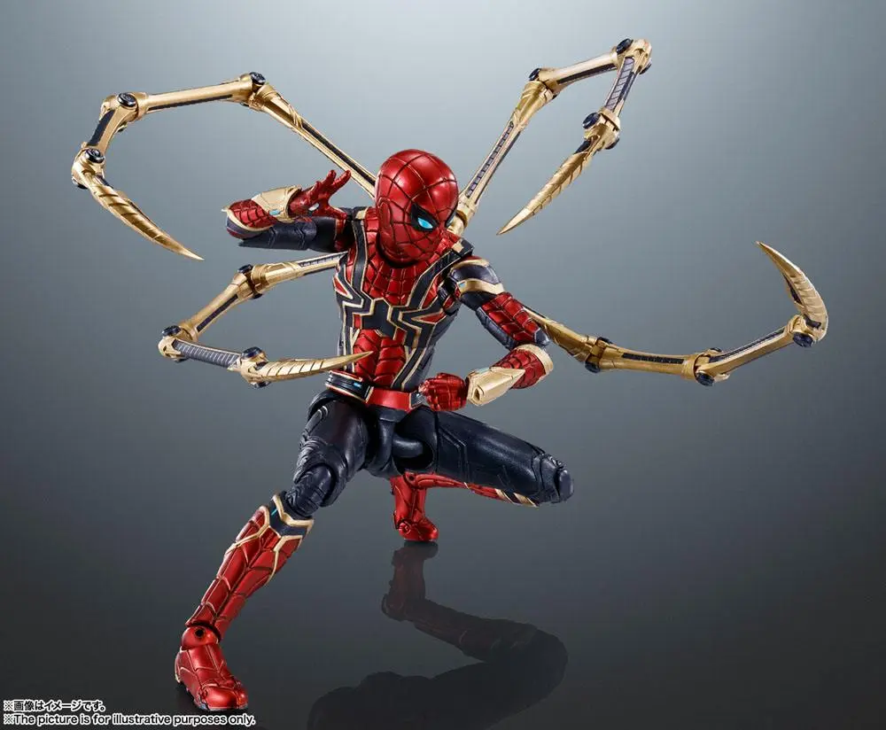 Spider-Man: No Way Home S.H. Figuarts akční figurka Iron Spider-Man 15 cm fotografii produktu