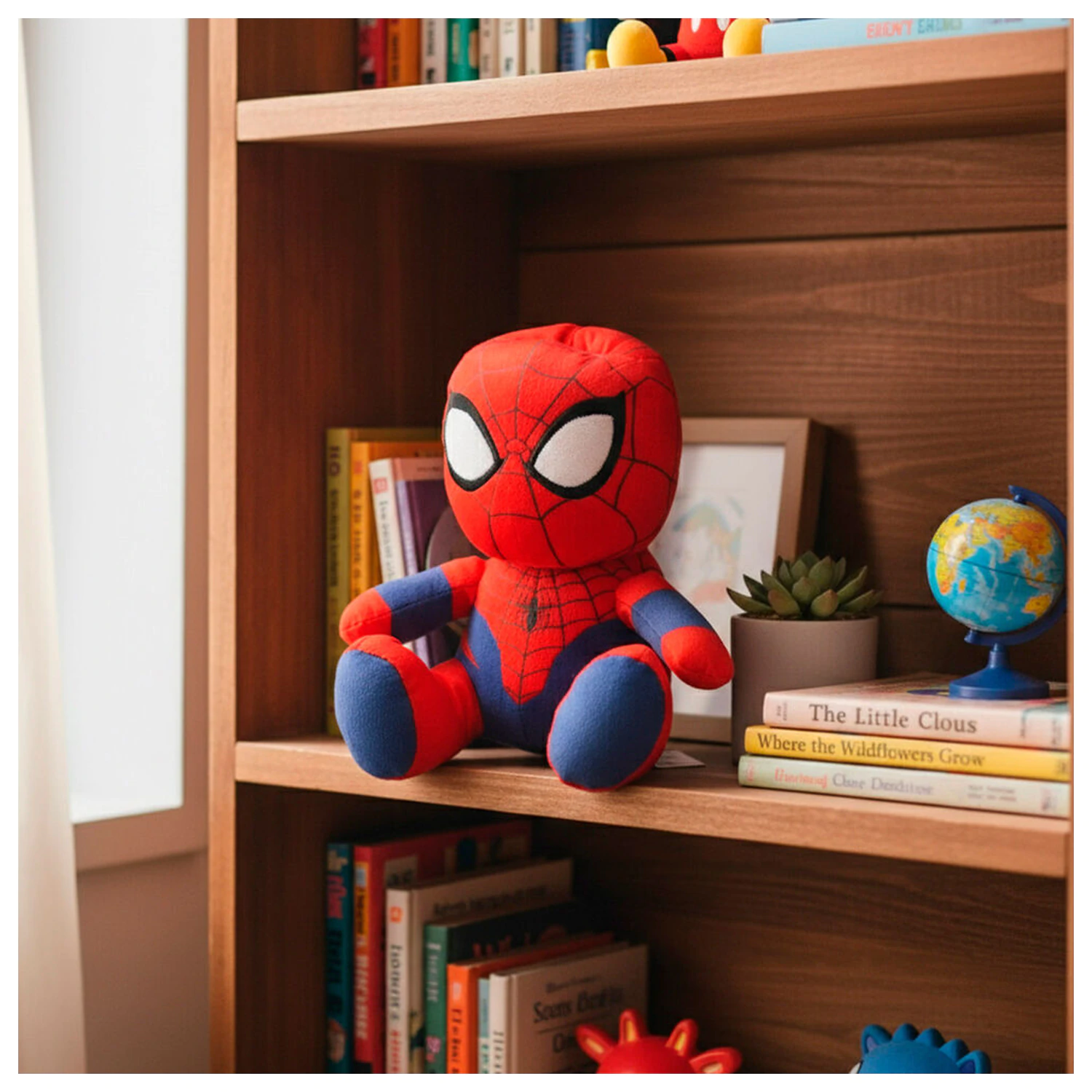 Marvel Spiderman plyšová kasička hračka 20cm fotografii produktu