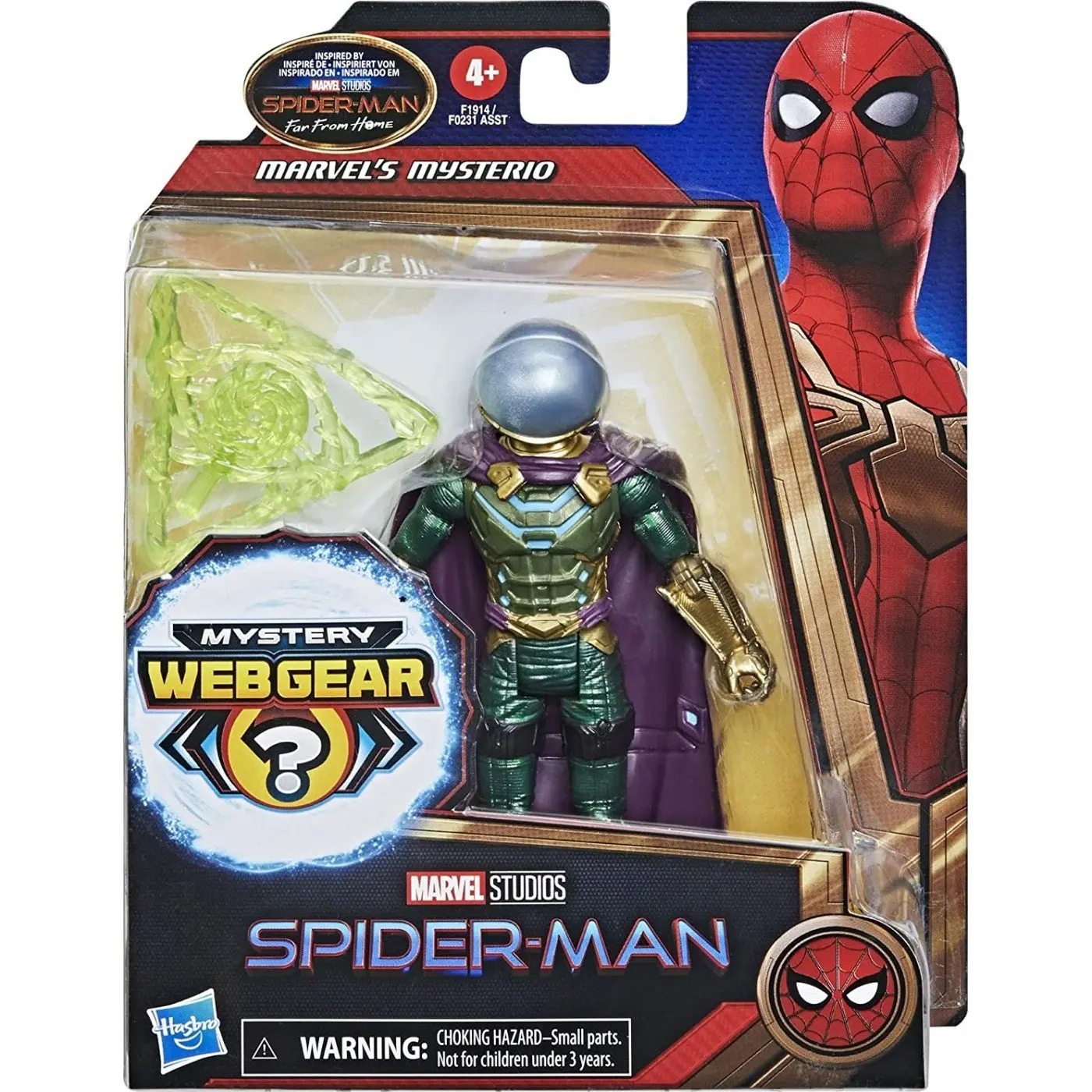 Spider-Man Pókember Mysterio Mystery Web Gear akční figurka 13cm fotografii produktu