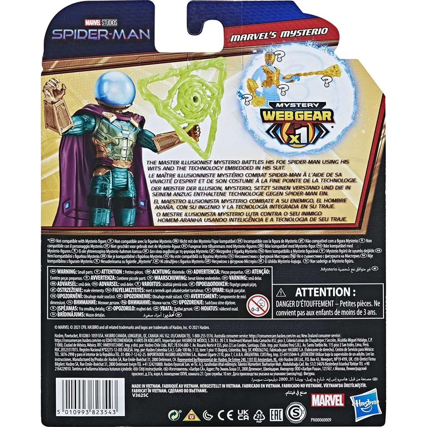 Spider-Man Pókember Mysterio Mystery Web Gear akční figurka 13cm fotografii produktu