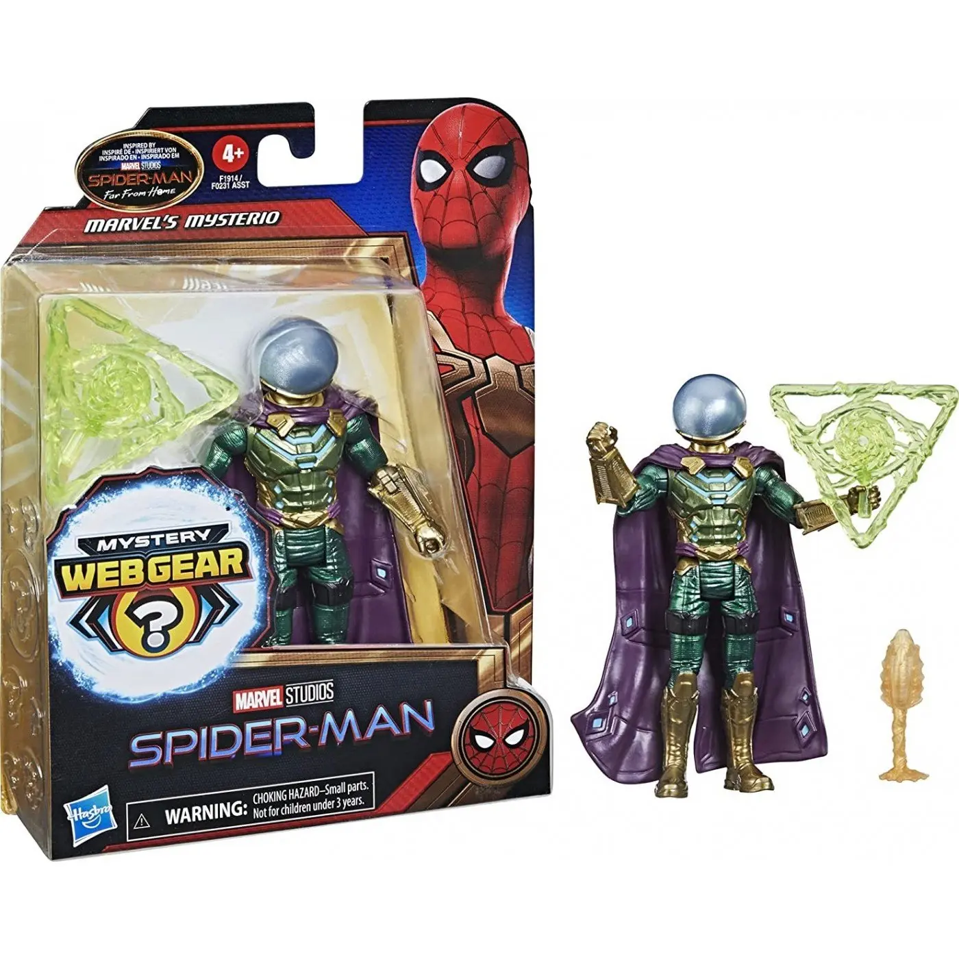 Spider-Man Pókember Mysterio Mystery Web Gear akční figurka 13cm fotografii produktu