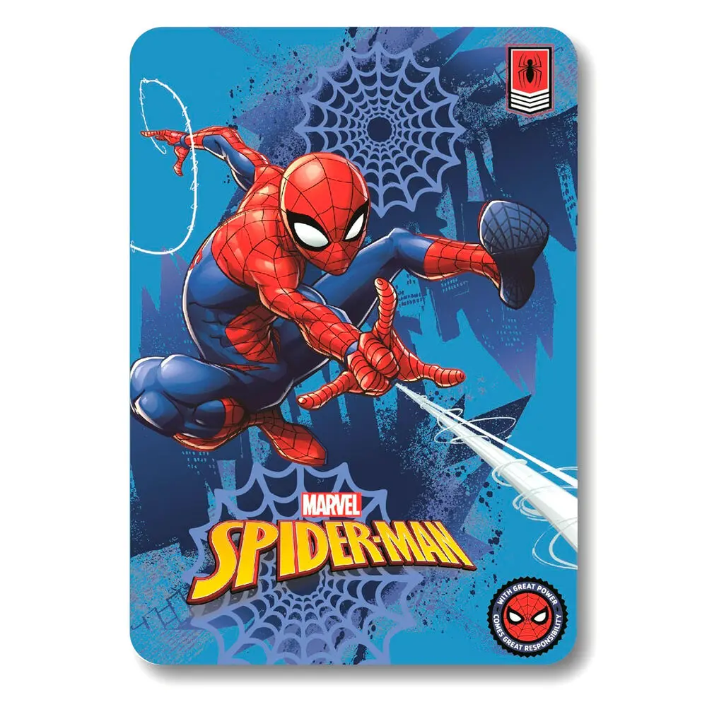 Marvel Spiderman polar fleece deka fotografii produktu