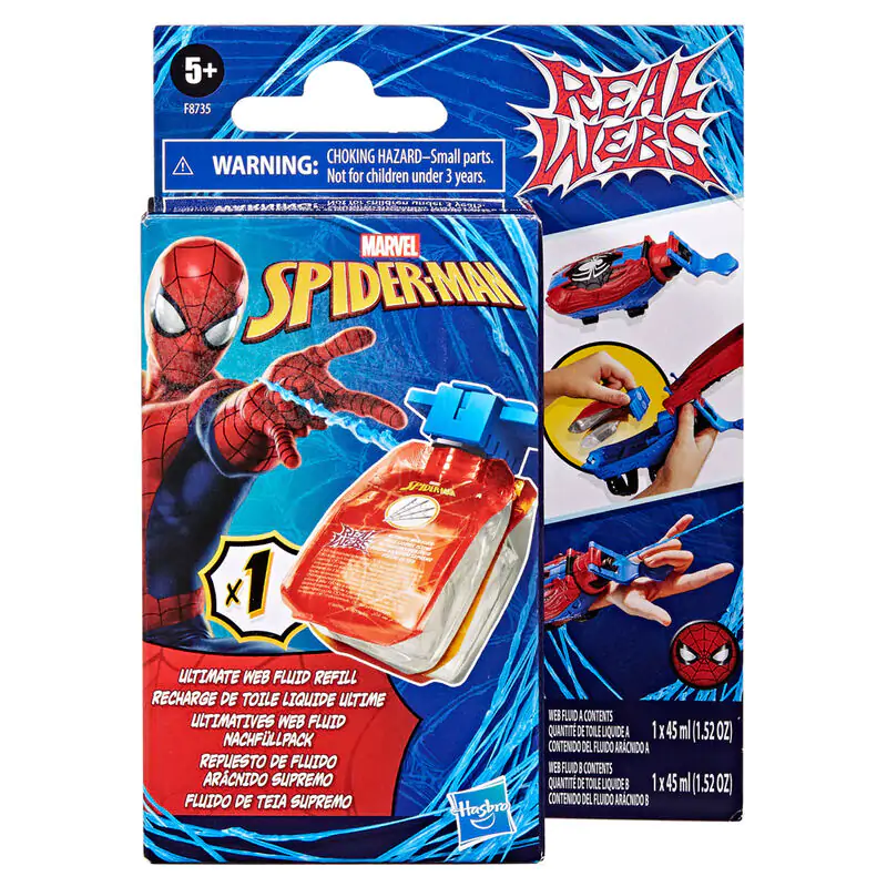 Marvel Spiderman skutečné pavučiny fotografii produktu