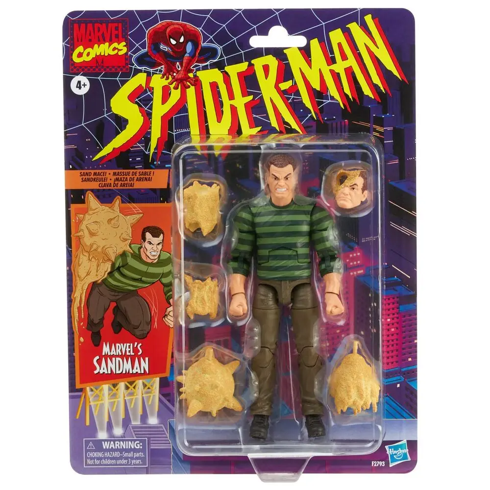 Spider-Man Marvel Legends Series Akční figurka 2021 Marvel's Sandman 15 cm fotografii produktu
