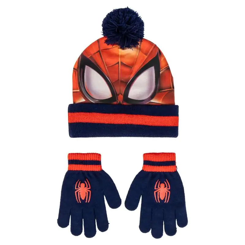 Marvel Spiderman čepice a rukavice set fotografii produktu