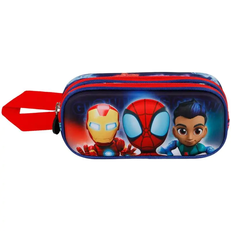 Marvel Spiderman Spidey Glow 3D dvojité pouzdro na tužky fotografii produktu