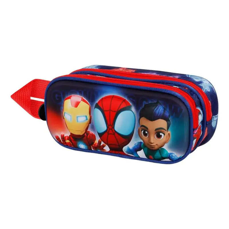 Marvel Spiderman Spidey Glow 3D dvojité pouzdro na tužky fotografii produktu