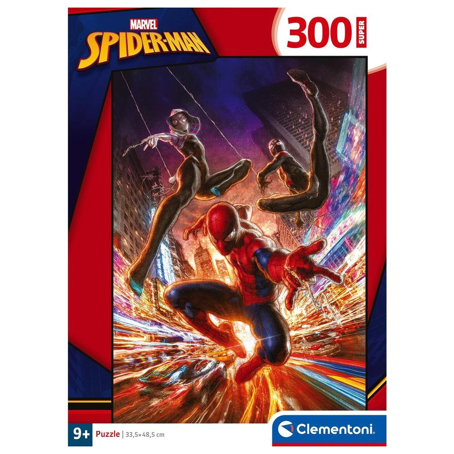 Marvel Spiderman super puzzle 300 ks fotografii produktu