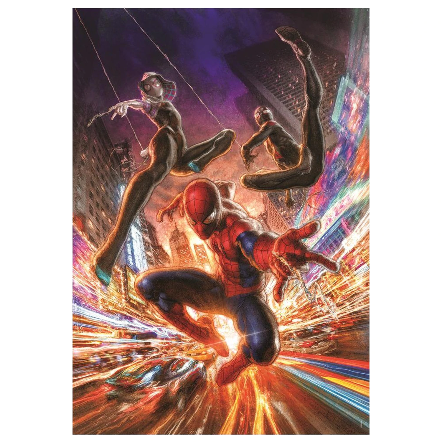 Marvel Spiderman super puzzle 300 ks fotografii produktu
