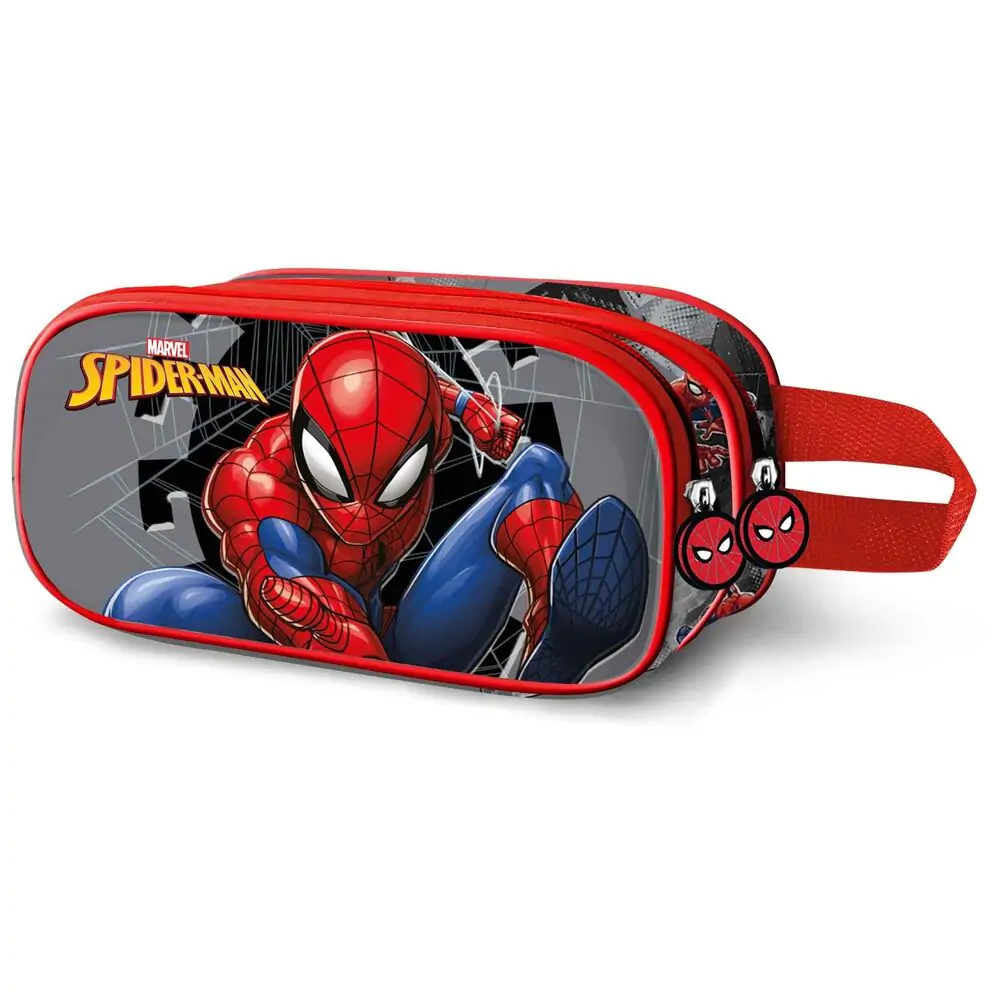 Marvel Spiderman Symbol 3D dvojité pouzdro na tužky fotografii produktu