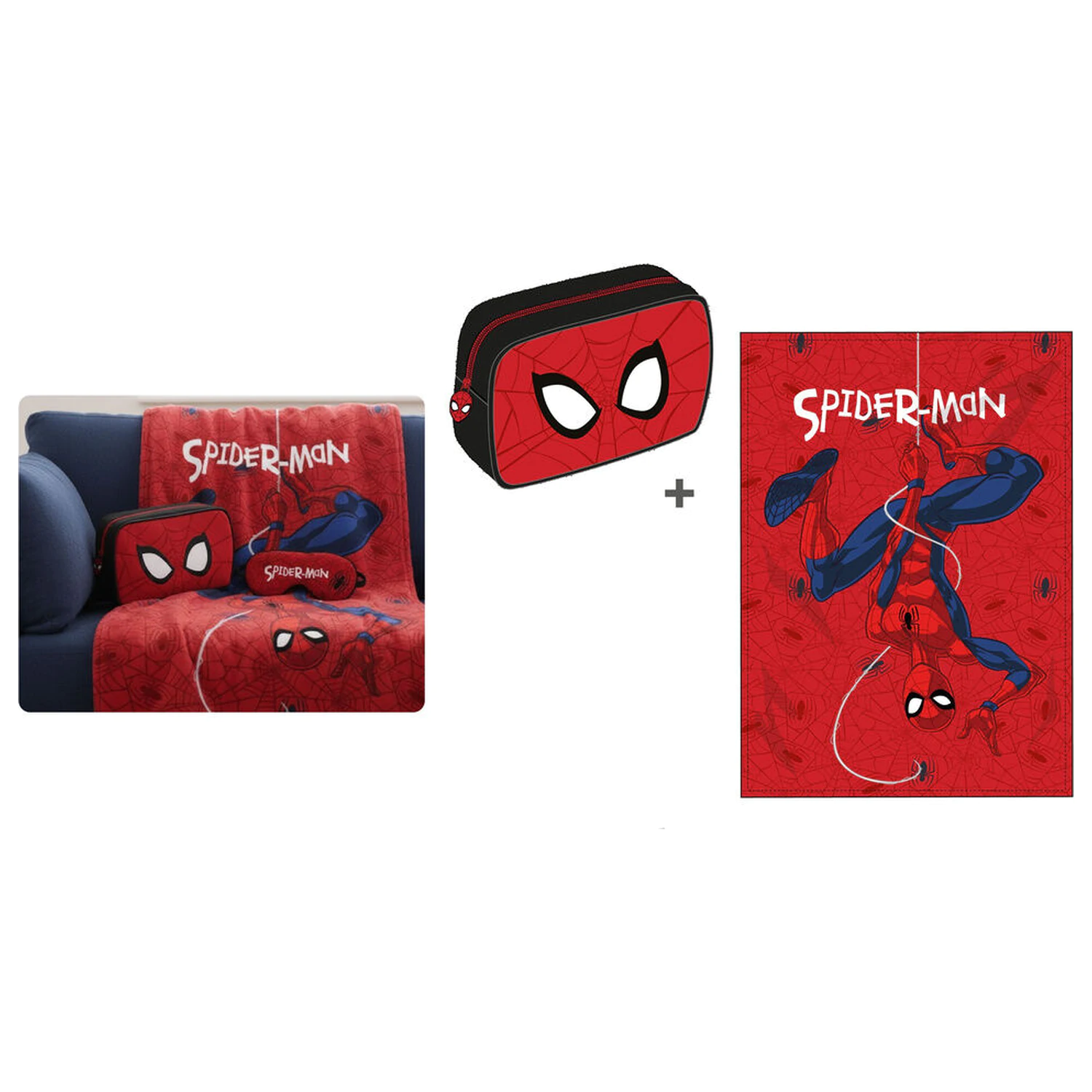 Marvel Spiderman set deka + povlak 100x140cm fotografii produktu