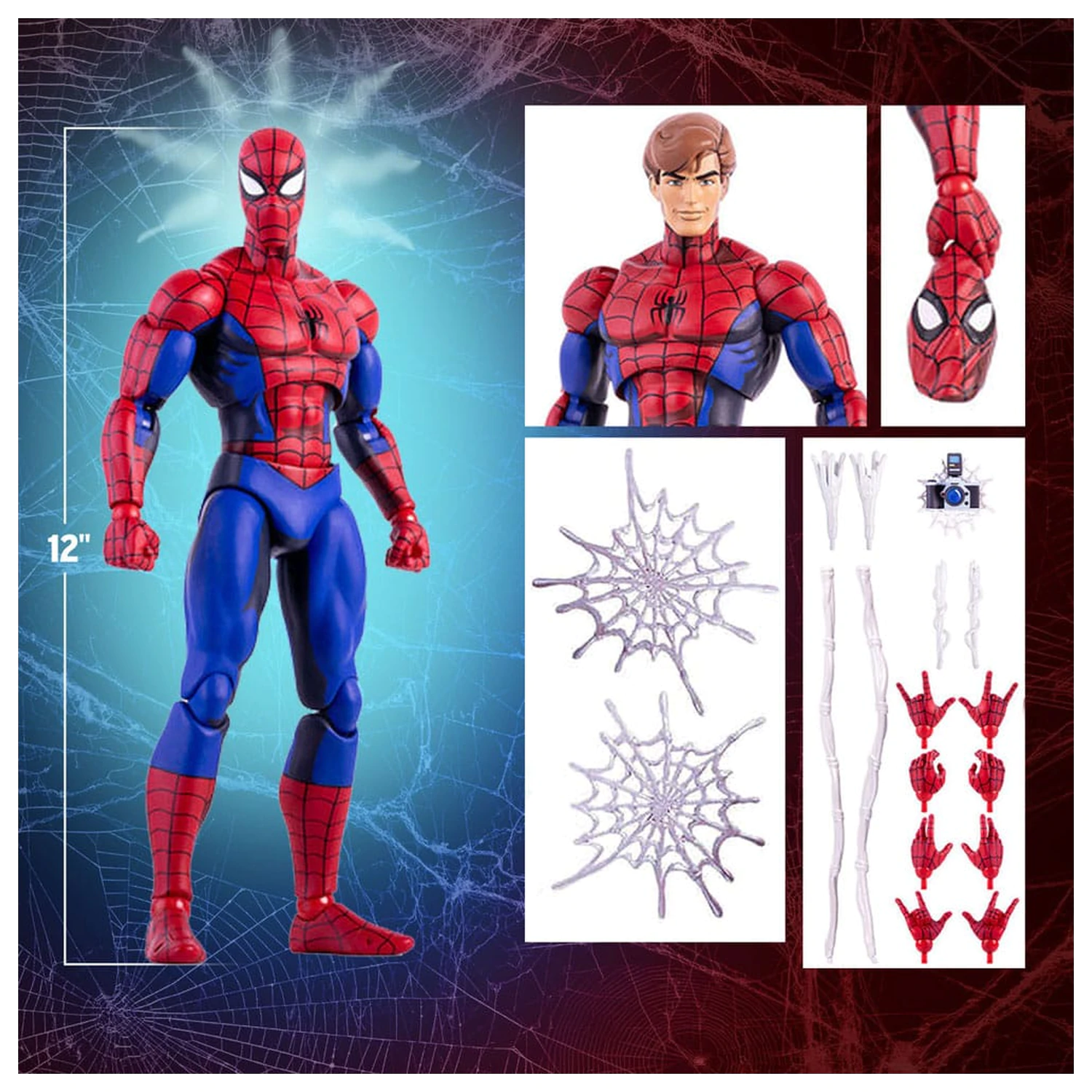Spider-Man: The Animated Series Akční figurka 1/6 Spider-Man 30 cm fotografii produktu