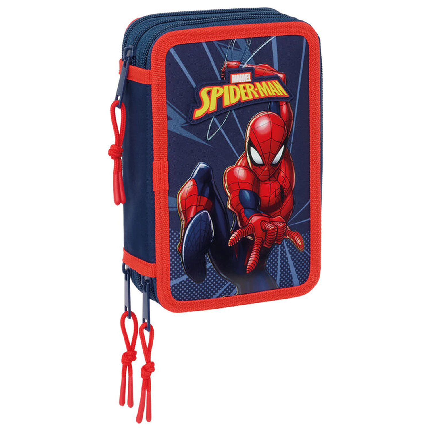 Marvel Spiderman trojité pouzdro na tužky 37 ks fotografii produktu