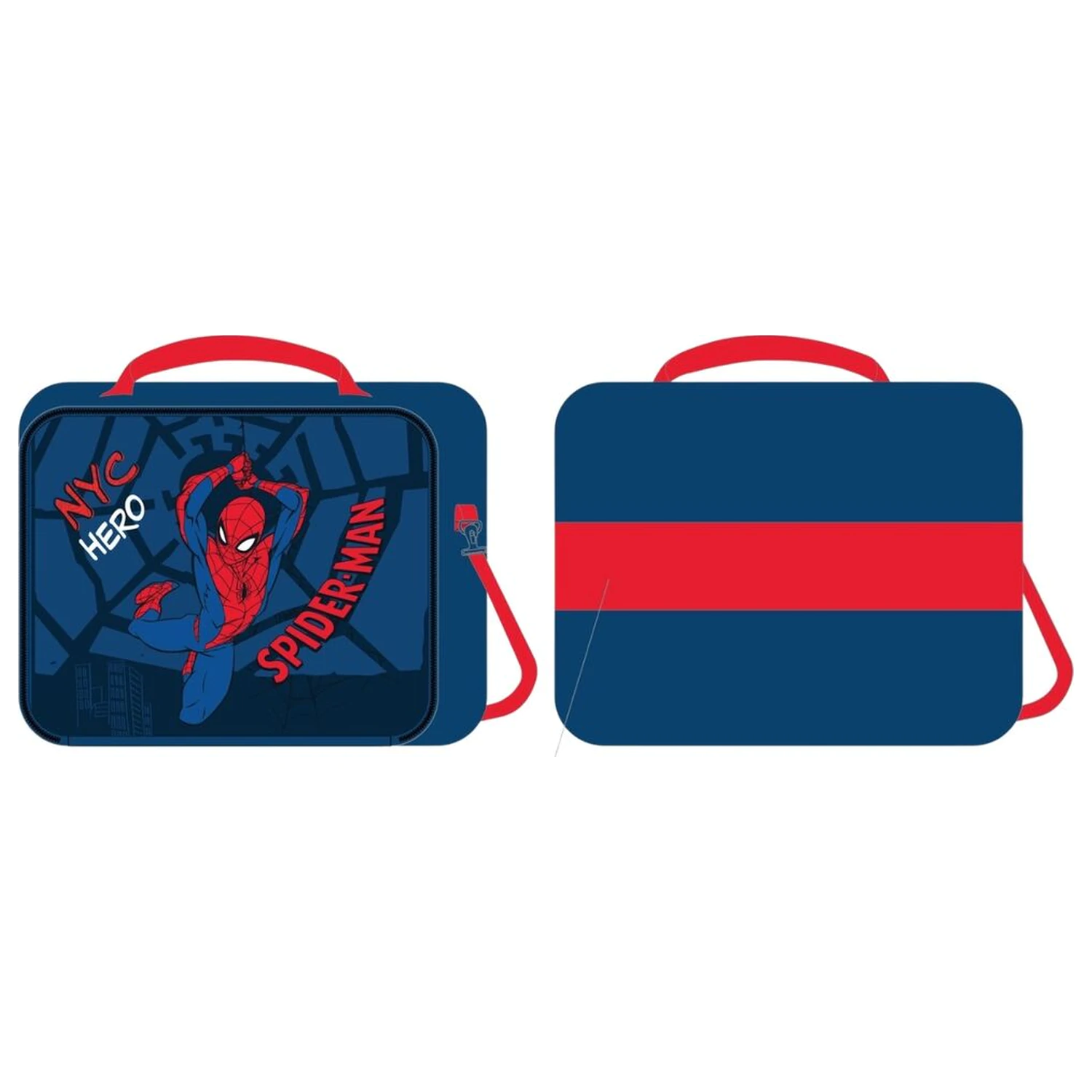 Marvel Spiderman přizpůsobitelná taška na oběd fotografii produktu