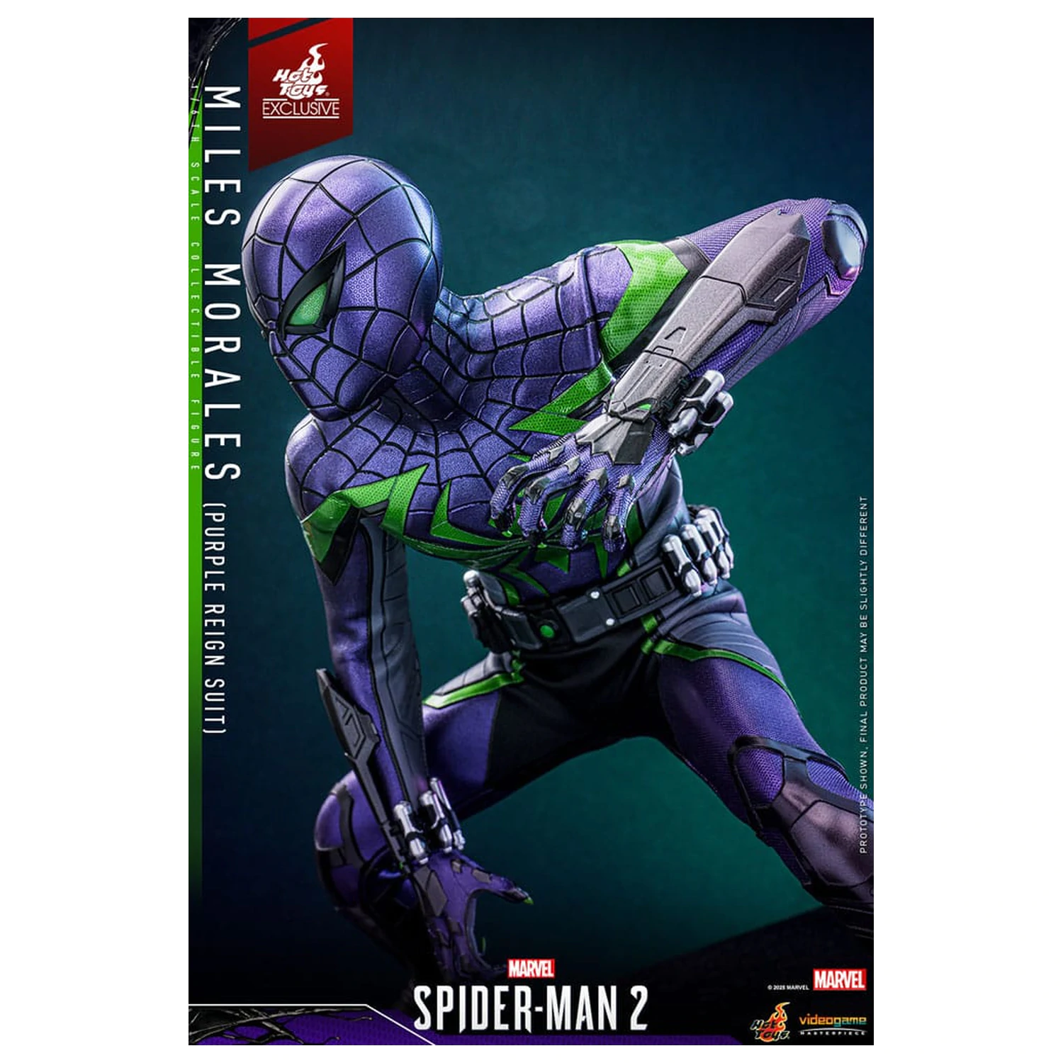 Spider-Man Video Game Masterpiece akční figurka 1/6 Miles Morales (Purple Reign Suit) Hot Toys Exclusive 30 cm fotografii produktu