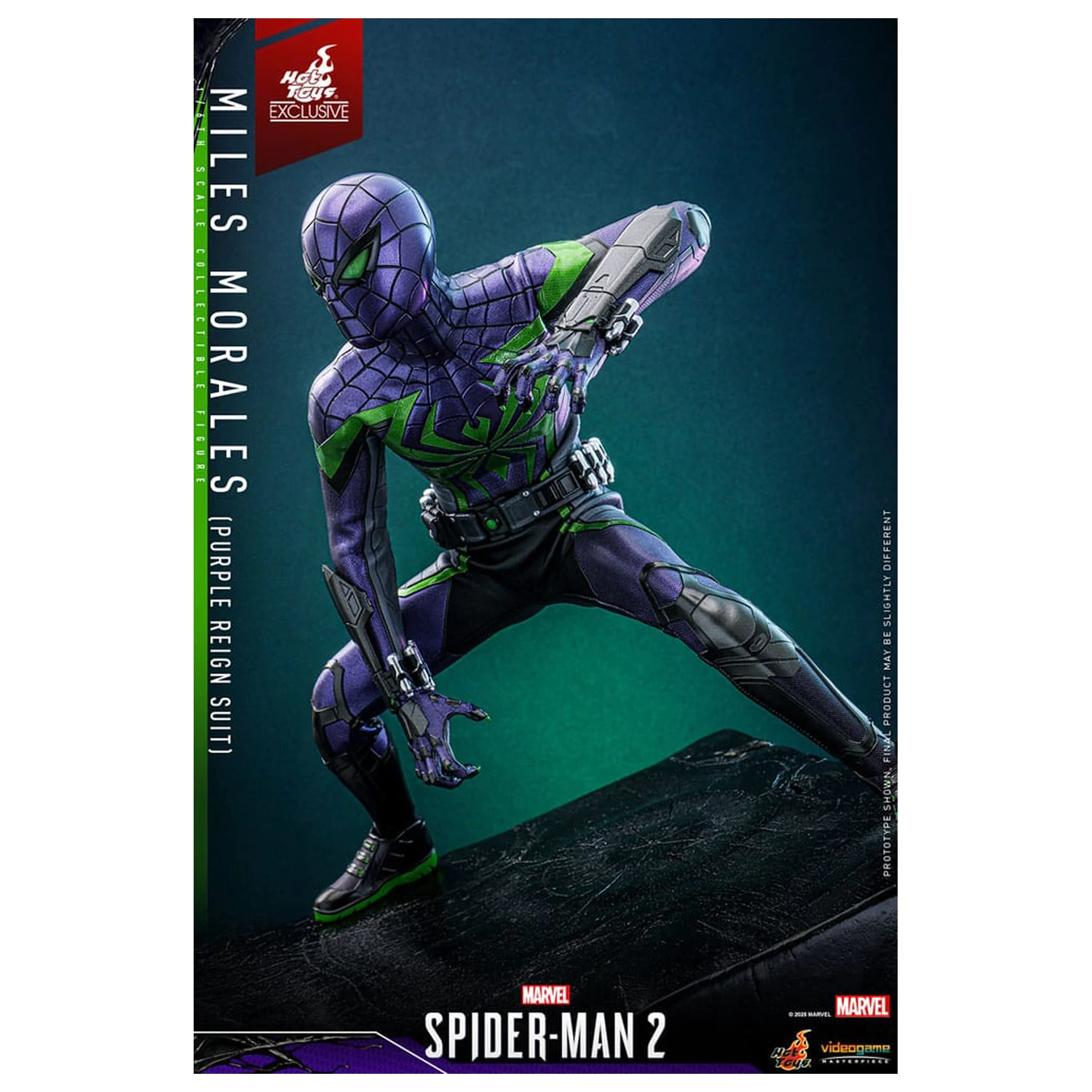 Spider-Man Video Game Masterpiece akční figurka 1/6 Miles Morales (Purple Reign Suit) Hot Toys Exclusive 30 cm fotografii produktu
