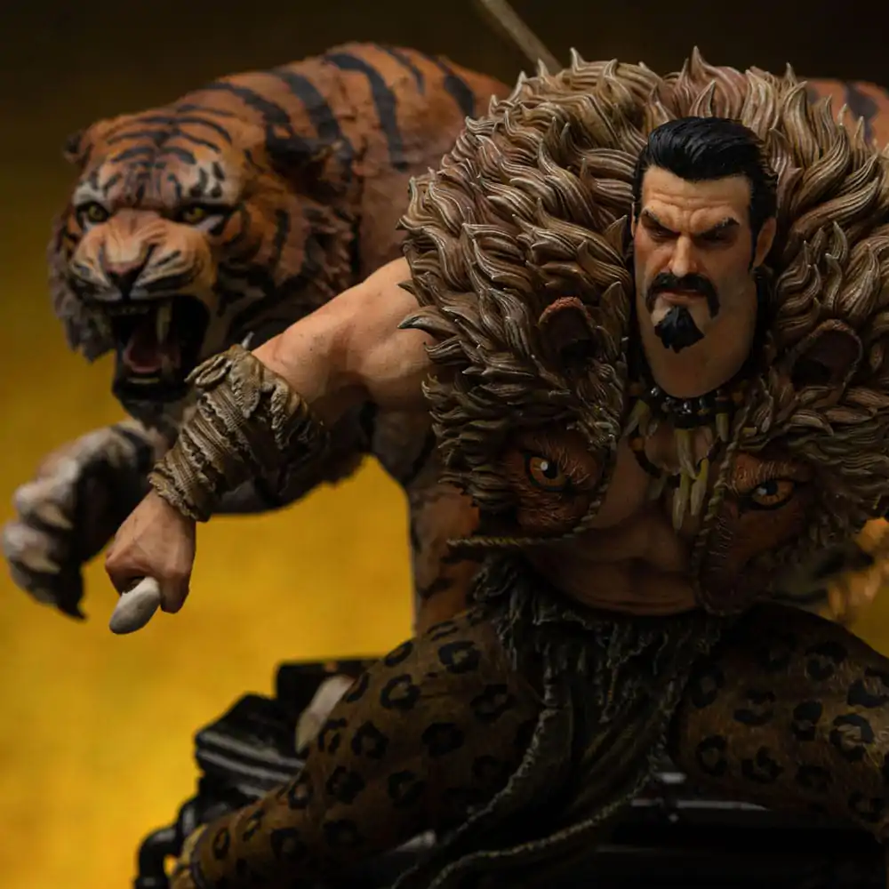 Spider-Man vs. Villains BDS Art Scale Statue 1/10 Kraven Diorama 22 cm Socha fotografii produktu