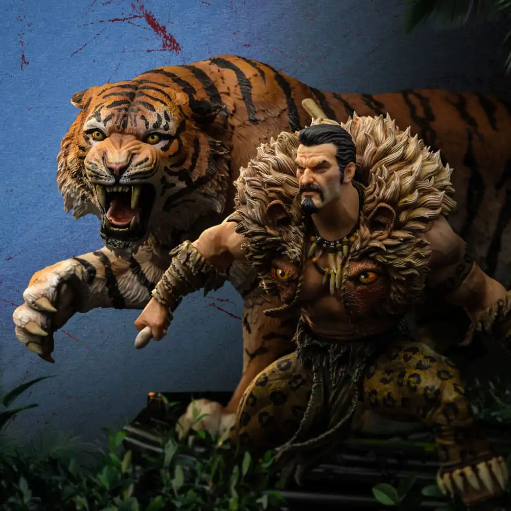 Spider-Man vs. Villains BDS Art Scale Statue 1/10 Kraven Diorama 22 cm Socha fotografii produktu