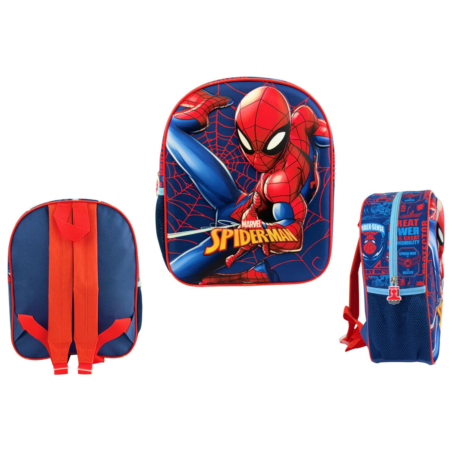 Marvel Spiderman Web 3D batoh 30cm fotografii produktu