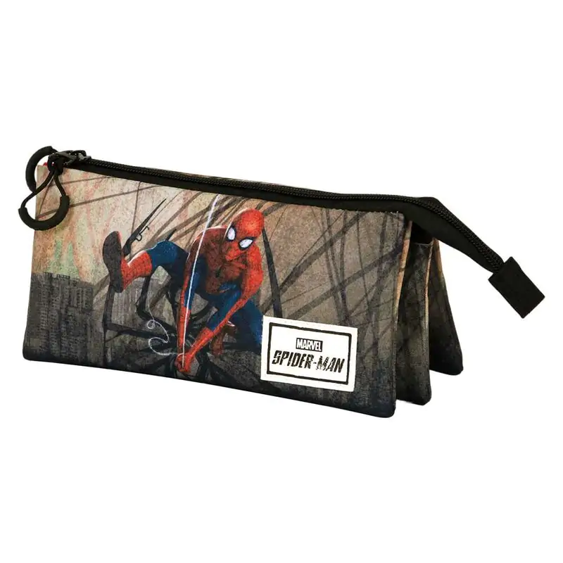 Marvel Spiderman Webslinger trojité pouzdro na tužky fotografii produktu