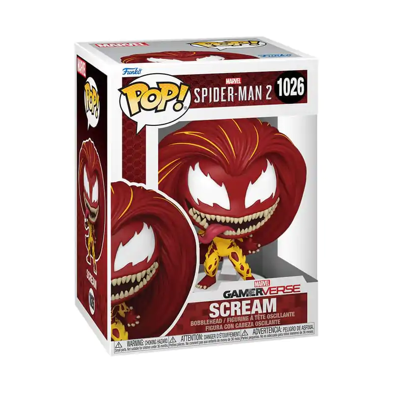 Spiderman 2 Funko POP! Games vinylová figurka Scream 9 cm fotografii produktu