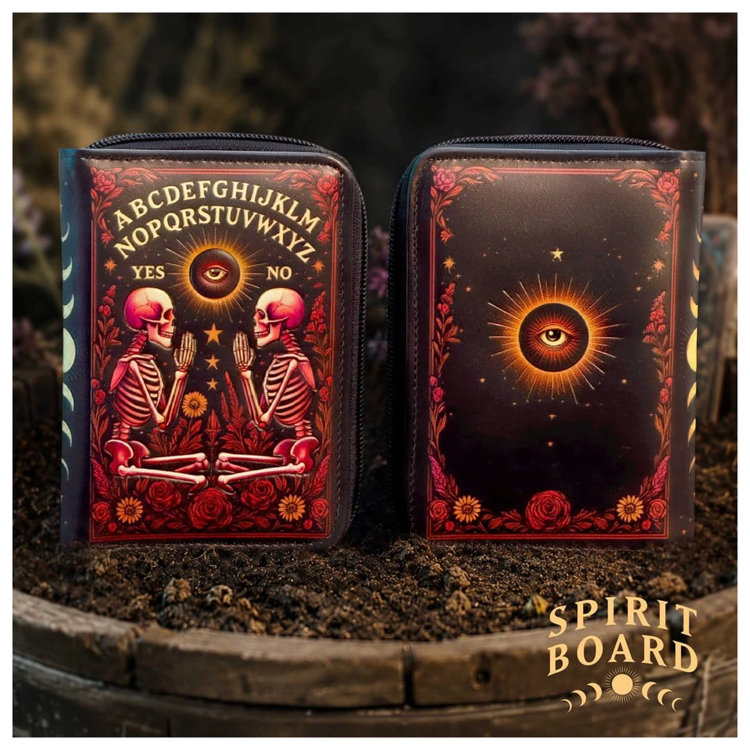Spirit Board Embossed Peněženka Bloom 13 cm fotografii produktu