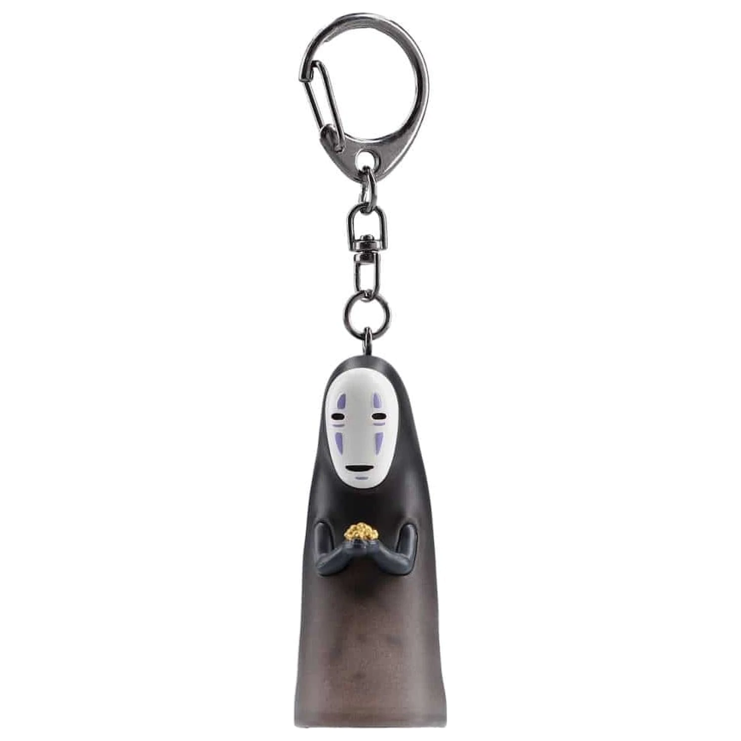 Spirited Away 3D Keychain No Face se zlatým prachem fotografii produktu