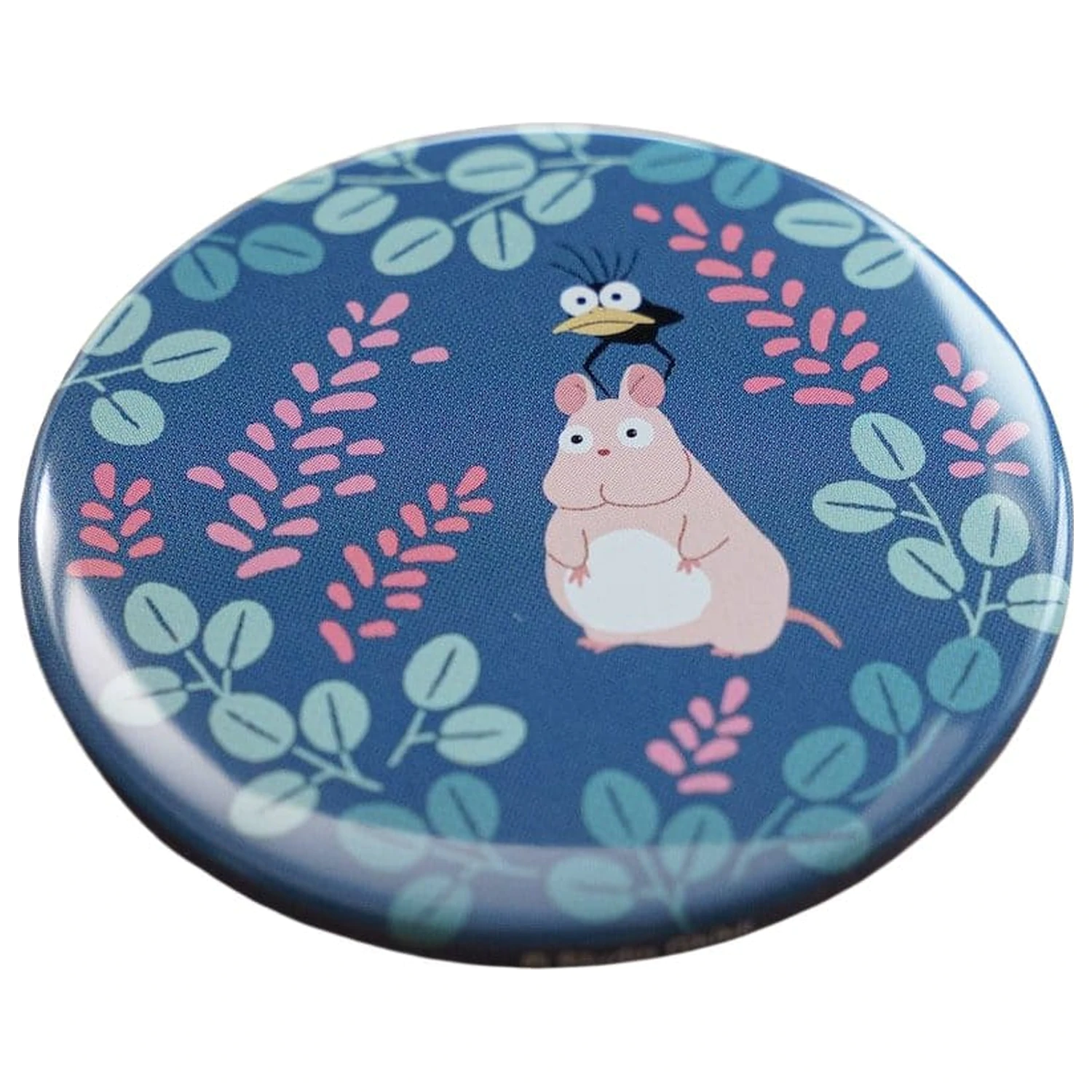 Spirited Away Pin Boh Mouse & Bird 5 cm fotografii produktu