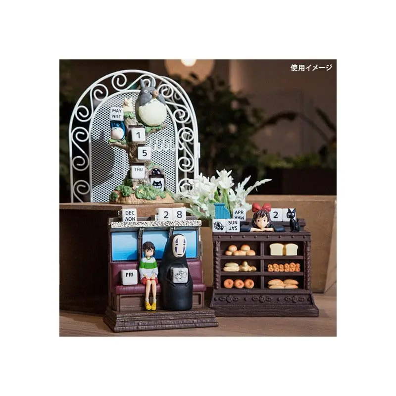 Spirited Away Statue tříkolka Diorama / Calendar Take Unabara Train 11 cm fotografii produktu