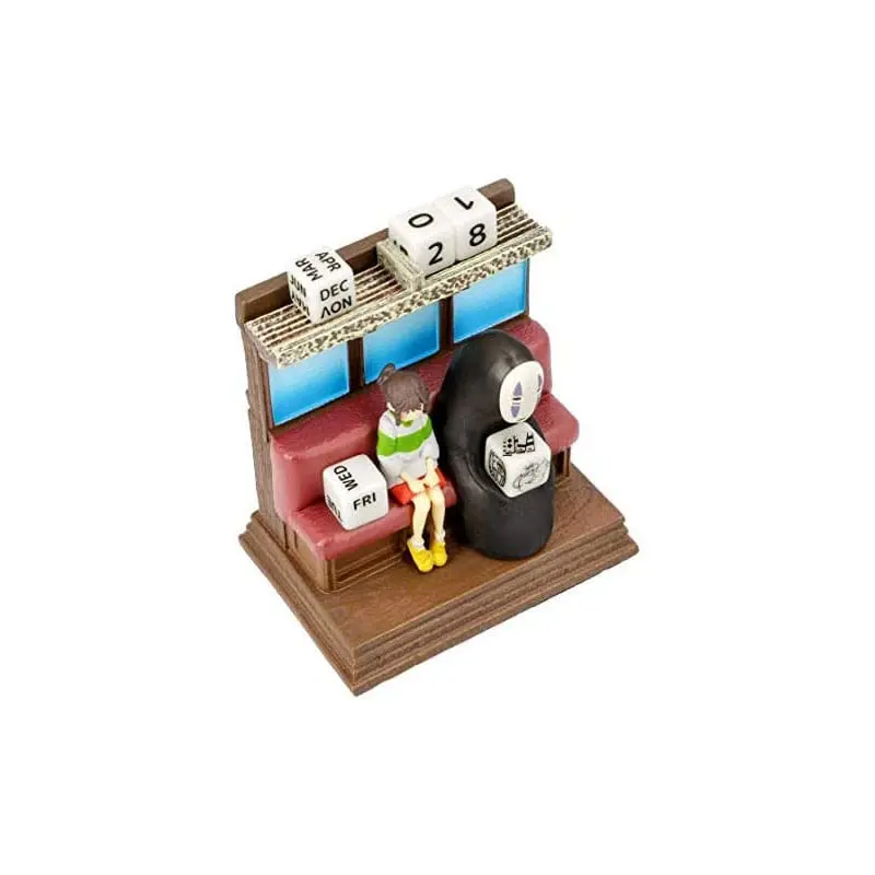 Spirited Away Statue tříkolka Diorama / Calendar Take Unabara Train 11 cm fotografii produktu