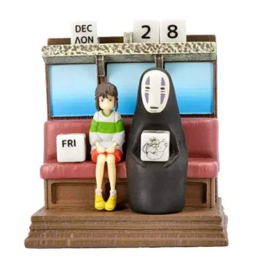Spirited Away Statue tříkolka Diorama / Calendar Take Unabara Train 11 cm fotografii produktu