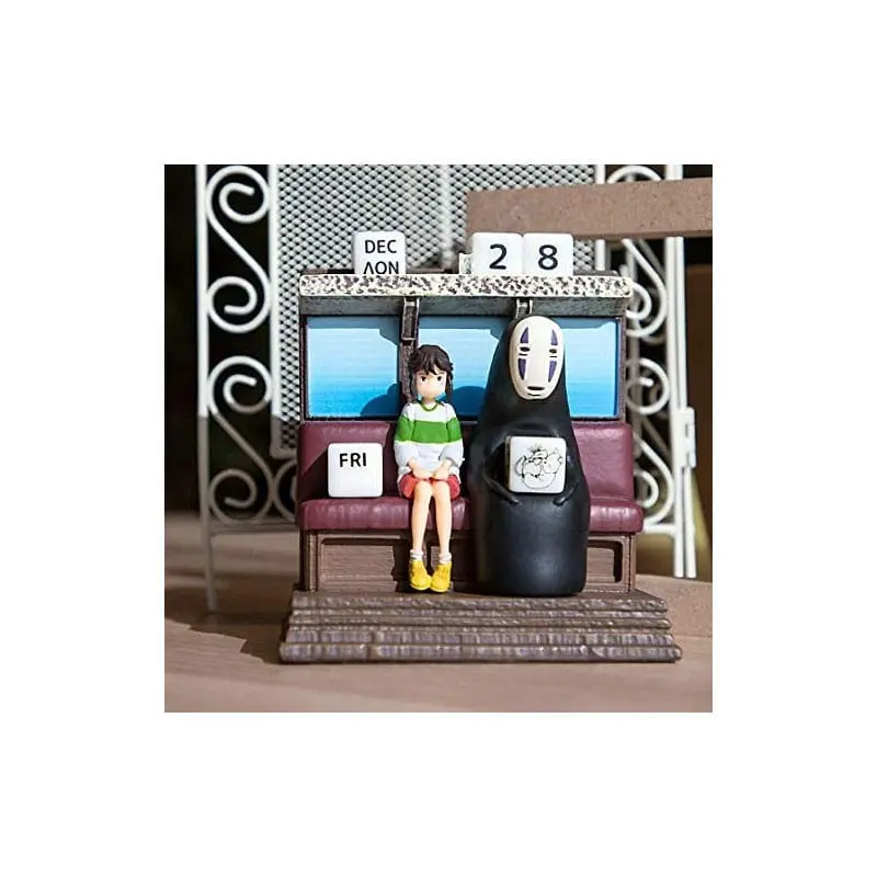 Spirited Away Statue tříkolka Diorama / Calendar Take Unabara Train 11 cm fotografii produktu