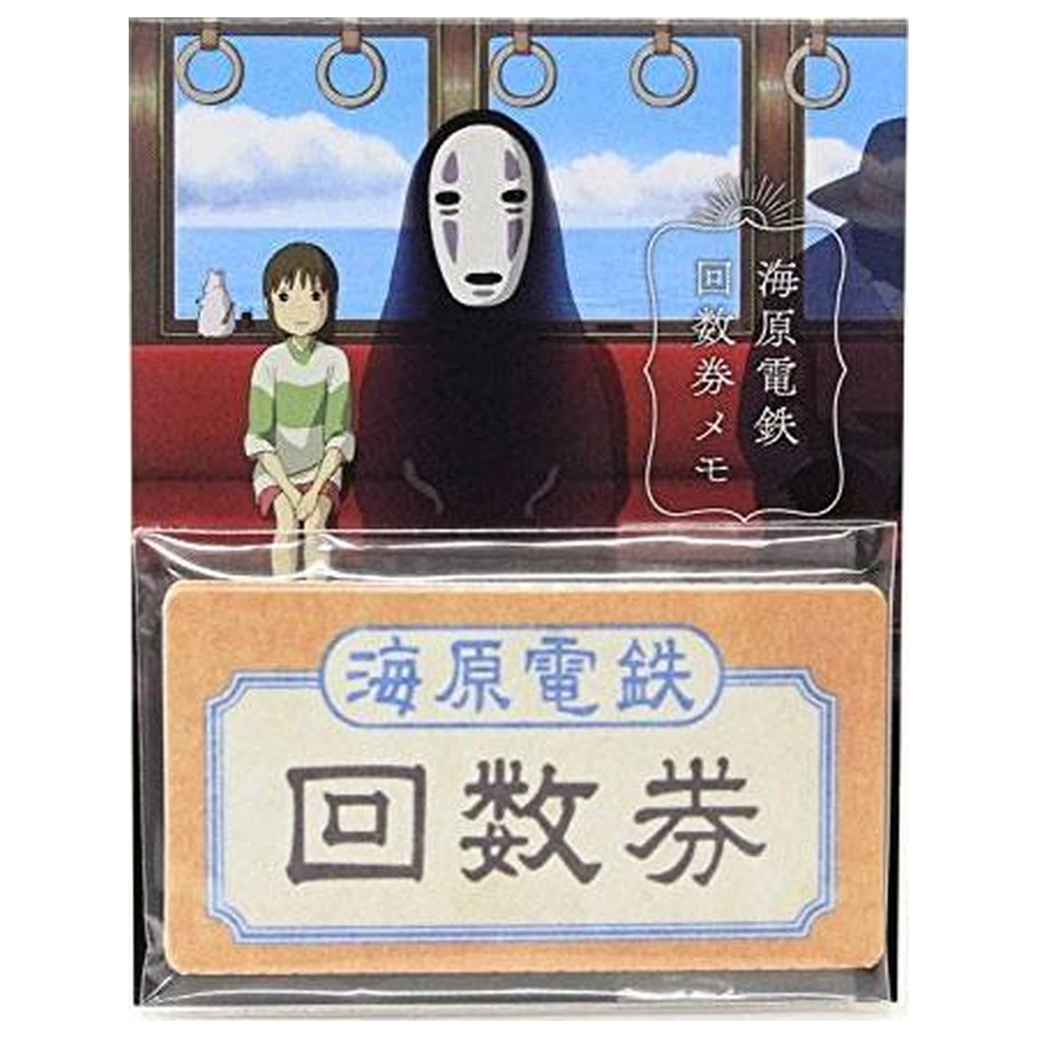 Spirited Away Mini poznámkový blok Vlaková jízdenka fotografii produktu