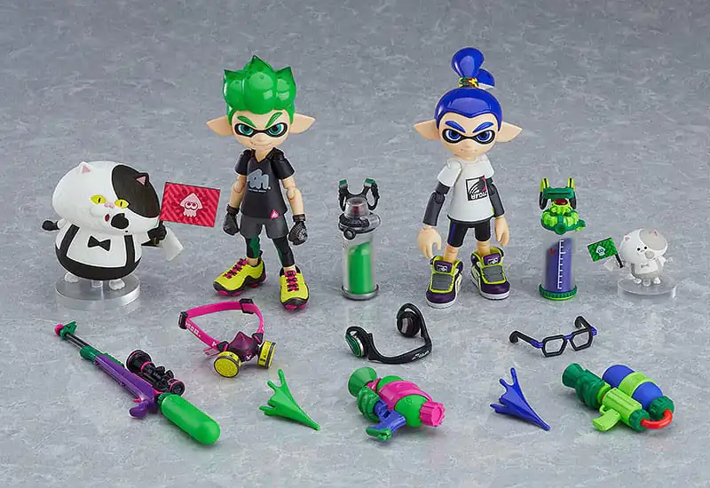 Splatoon/Splatoon 2 Figma Akční figurka Splatoon Boy DX Edition 10 cm fotografii produktu