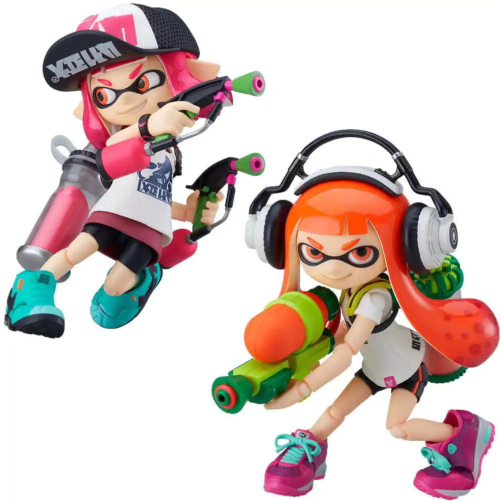 Splatoon/Splatoon 2 Figma Akční figurka Splatoon Girl DX Edition 10 cm fotografii produktu