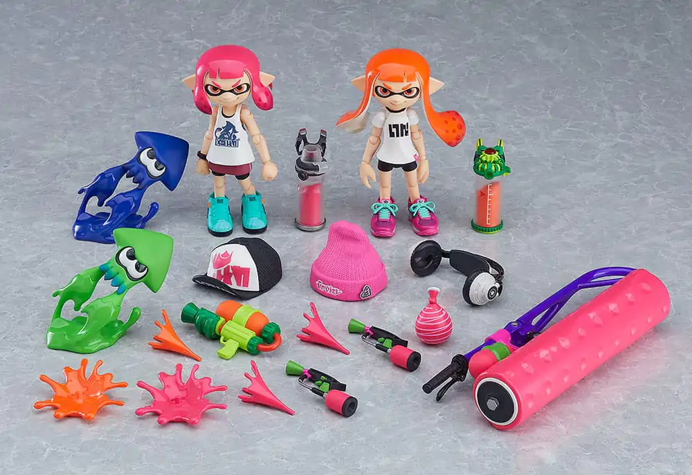 Splatoon/Splatoon 2 Figma Akční figurka Splatoon Girl DX Edition 10 cm fotografii produktu