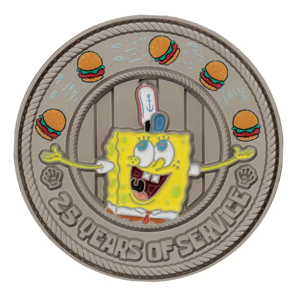 Sběratelská mince SpongeBob 25. výročí Limitovaná edice fotografii produktu