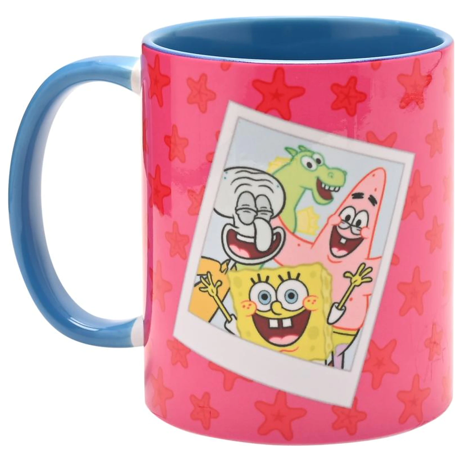 SpongeBob Bikini Bottom Buddies vnitřně barevný hrnek 325ml fotografii produktu