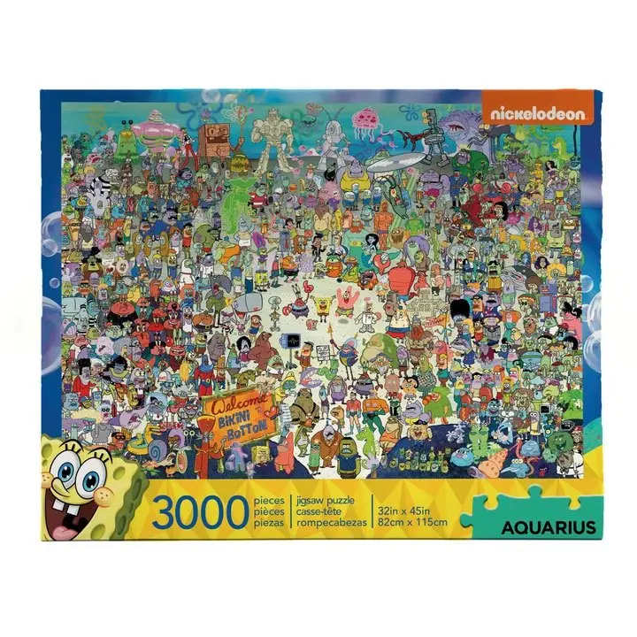 SpongeBob Puzzle Bikini Bottom (3000 dílků) fotografii produktu