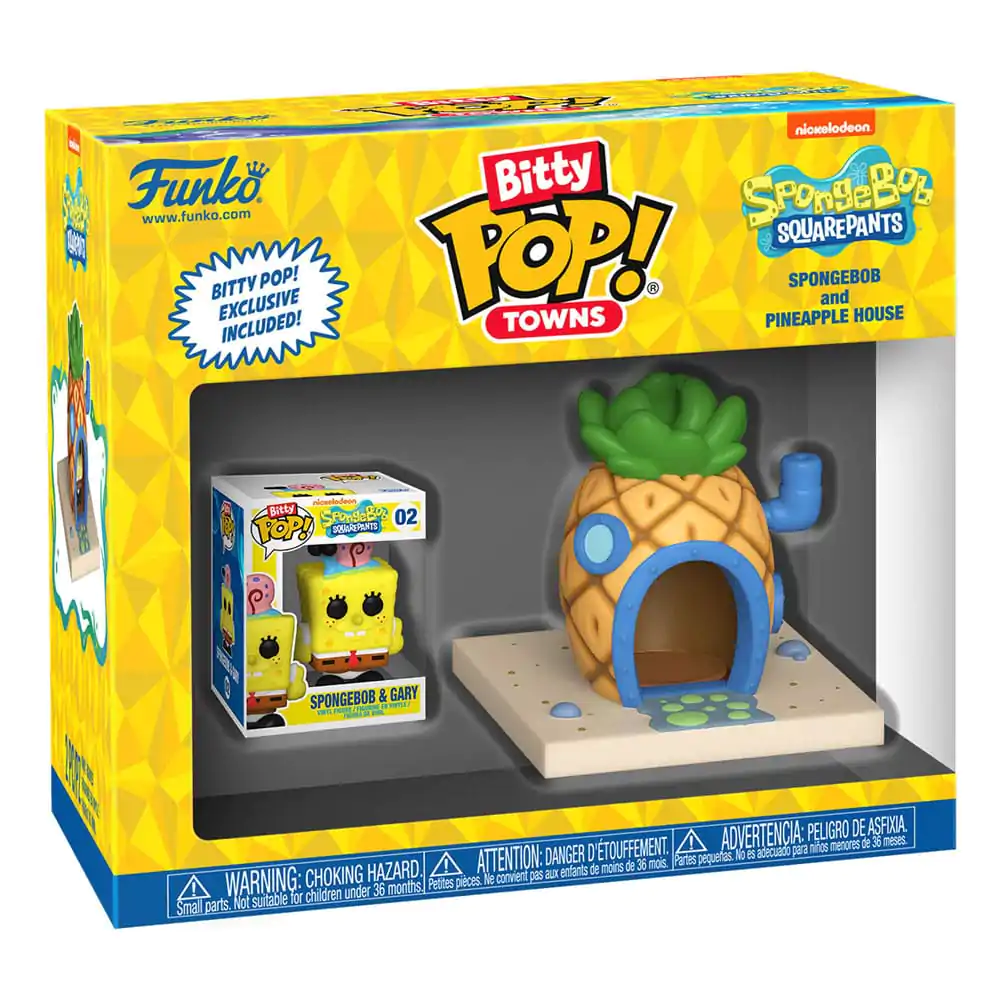 Spongebob Bitty Funko POP! Town Vinylová figurka Spongebob doma fotografii produktu