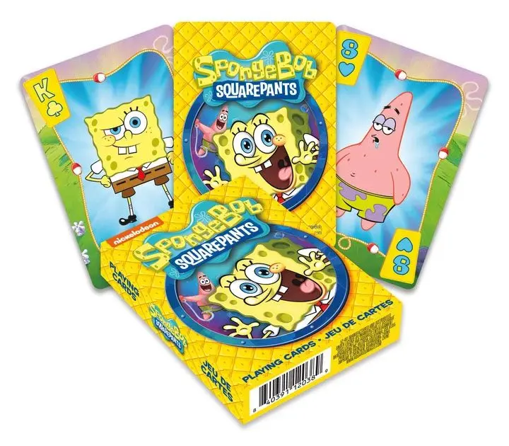 SpongeBob Playing Cards Cartoon - hrací karty fotografii produktu