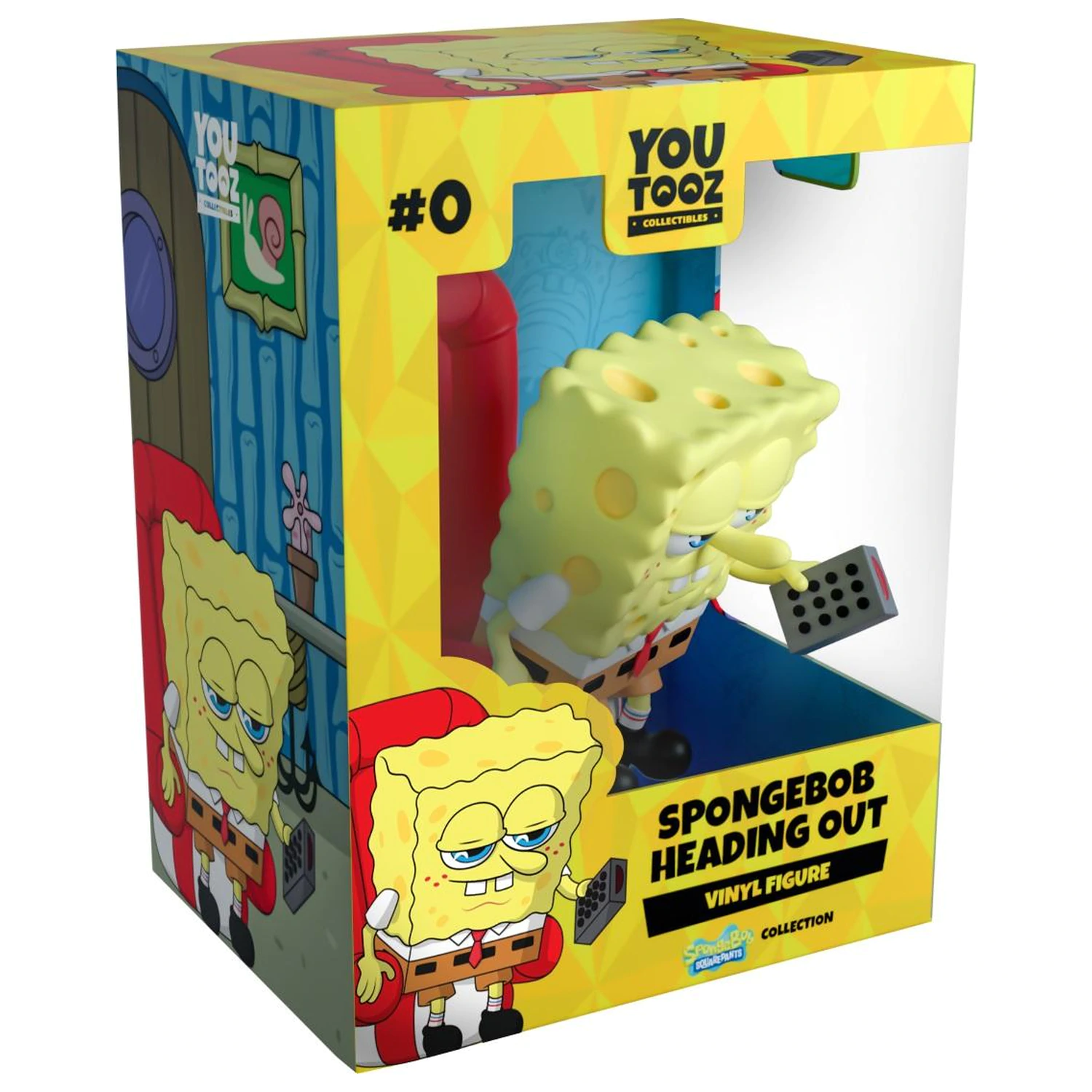 SpongeBob Heading Out - Figurka 8cm fotografii produktu
