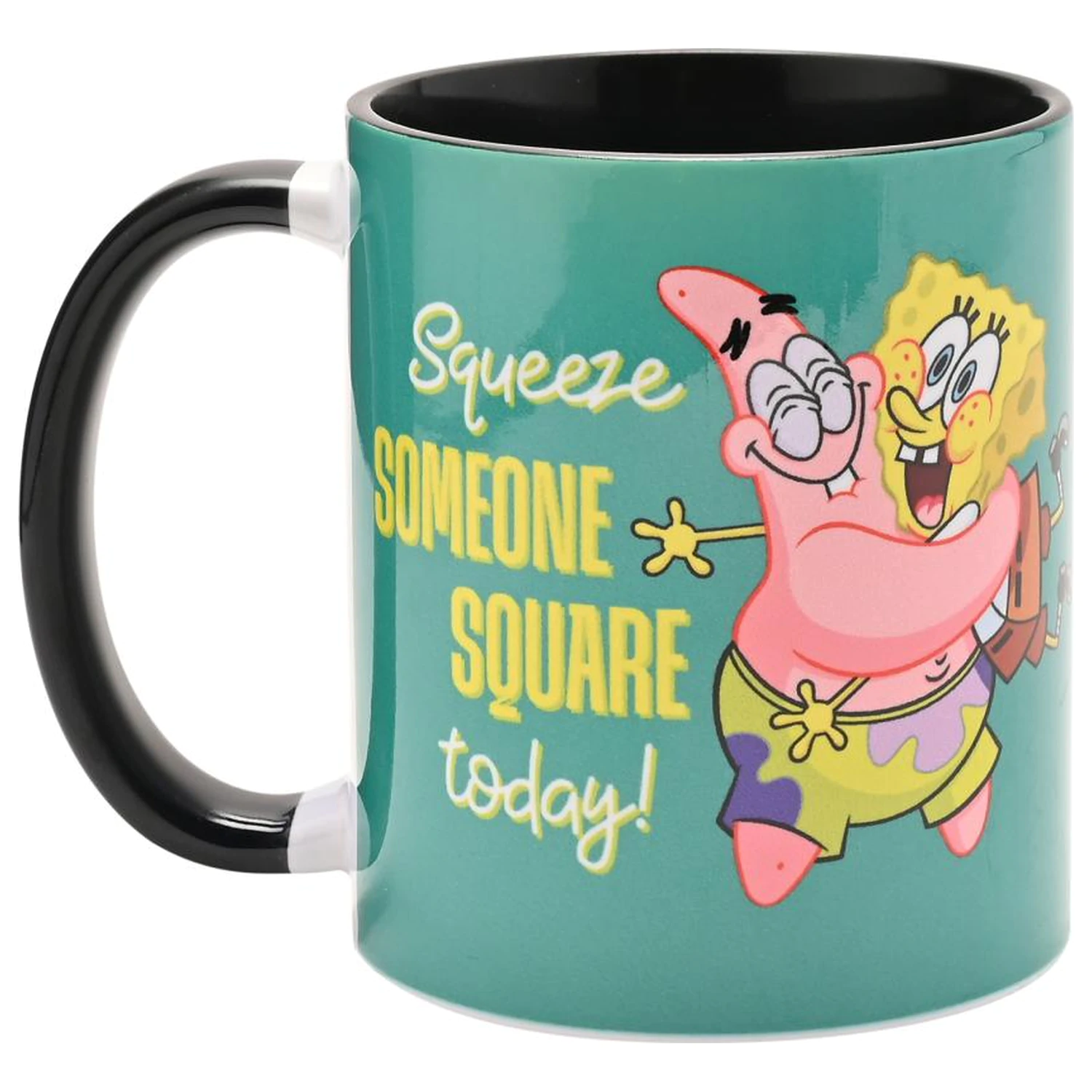 SpongeBob Hug hrnek s barevným vnitřkem 325ml fotografii produktu